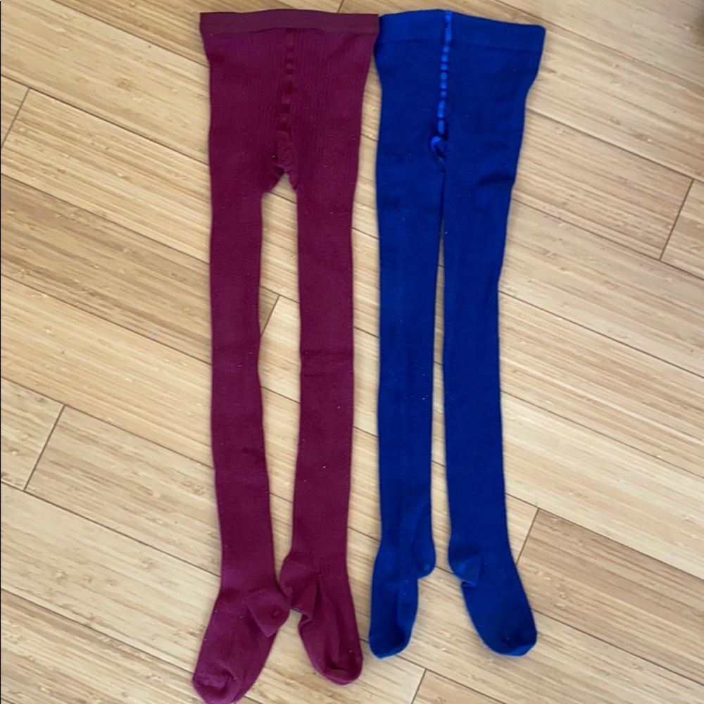 Like New Bonpoint Girls Tights- Made in France